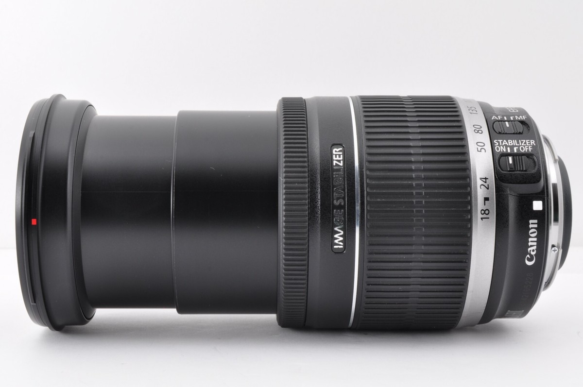 MINT Canon EF-S 18-200mm f/3.5-5.6 IS Zoom Lens w/caps From JAPAN