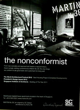 2016 Martin No. 38 Singapore Apartments Ducati Monster Photo VINTAGE PRINT AD