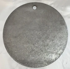 AR500 10" X 3/8" Gong Hanger Steel Shooting Target NRA Action Pistol Plate