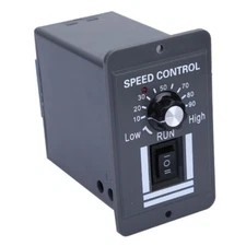 DC 12-60V 40A PWM Brush Motor Speed Controller CW CCW Reversible Switch 15kHz