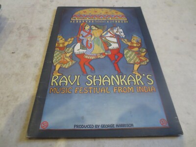 Ravi Shankar's Music Festival from India book paperback 