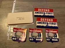 America First Committee Isolationist  Envelope Cover w/ Decals