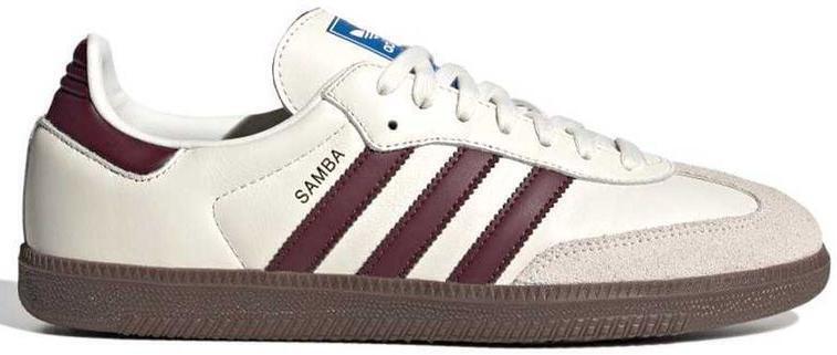 Adidas Samba OG emmi Exclusive Off White Maroon for sale | eBay