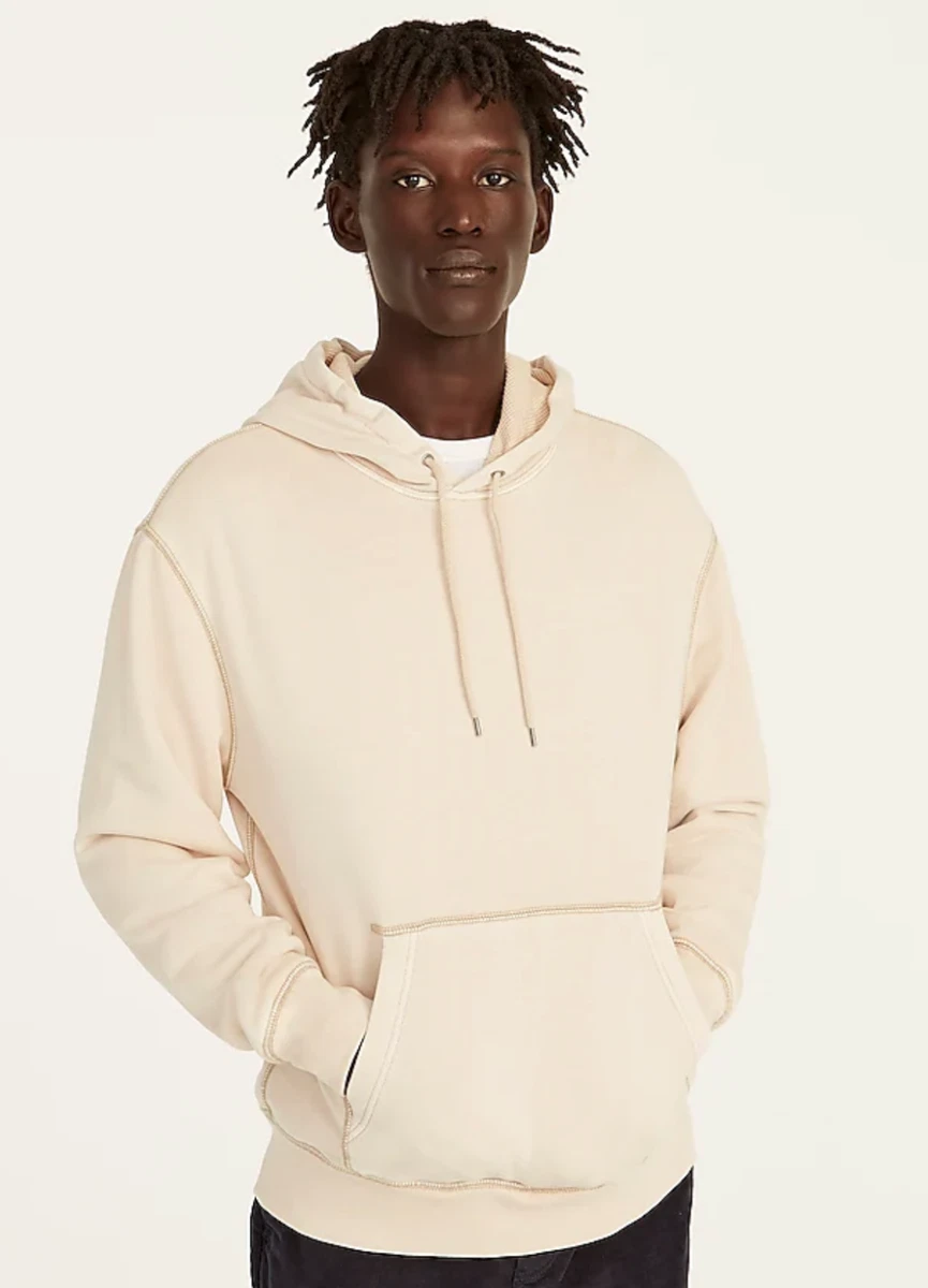 Waffle lined hoodie top