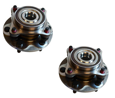 2-Pack Front Wheel Bearing Hub Assembly Set - Fits Toyota 4Runner, Sequoia, Tacoma, Tundra 1995-2007 (Left & Right)