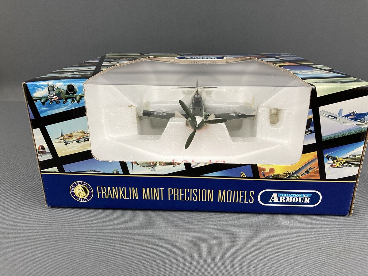 FRANKLIN MINT ARMOUR プラモデル Rare Franklin Mint Armour Collection 1/100 WWII Fighter Planes Set