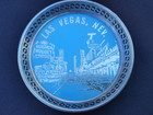 Vintage Metal 3" Souvenir Coasters Qty 4  Las Vegas Nevada Casios/Hotels — photo 3