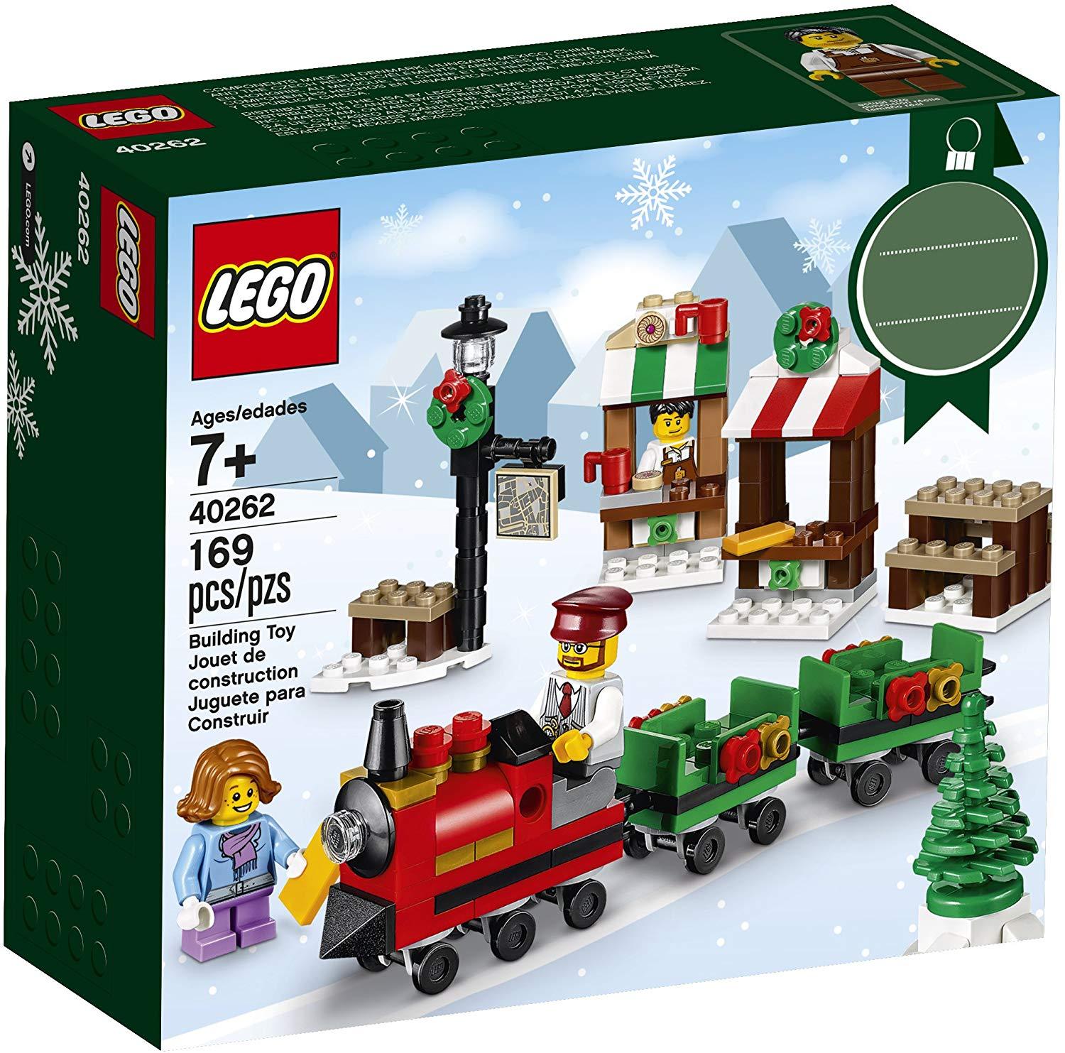 lego christmas train