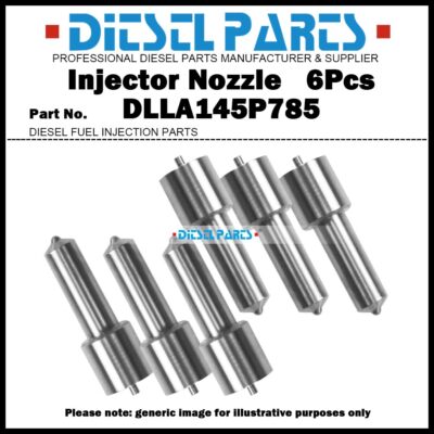 6x Fuel Injector Nozzle 0433171550 DLLA145P785 for Volvo PENTA 