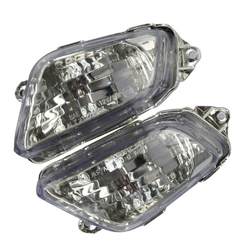 Turn Signals Lens Motor Front Clear Motorcycle Pair Fit For Honda CBR1100XX 2000 - Picture 8 of 14