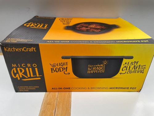 Kitchencraft Mikro Grill Mikrowelle Topf All in One Kochen & Bräunen BPA frei - Bild 8 von 11
