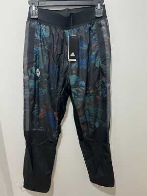 adidas Men's Size M Black Basketball Harden NXT Pants $80 NWT #GH6694