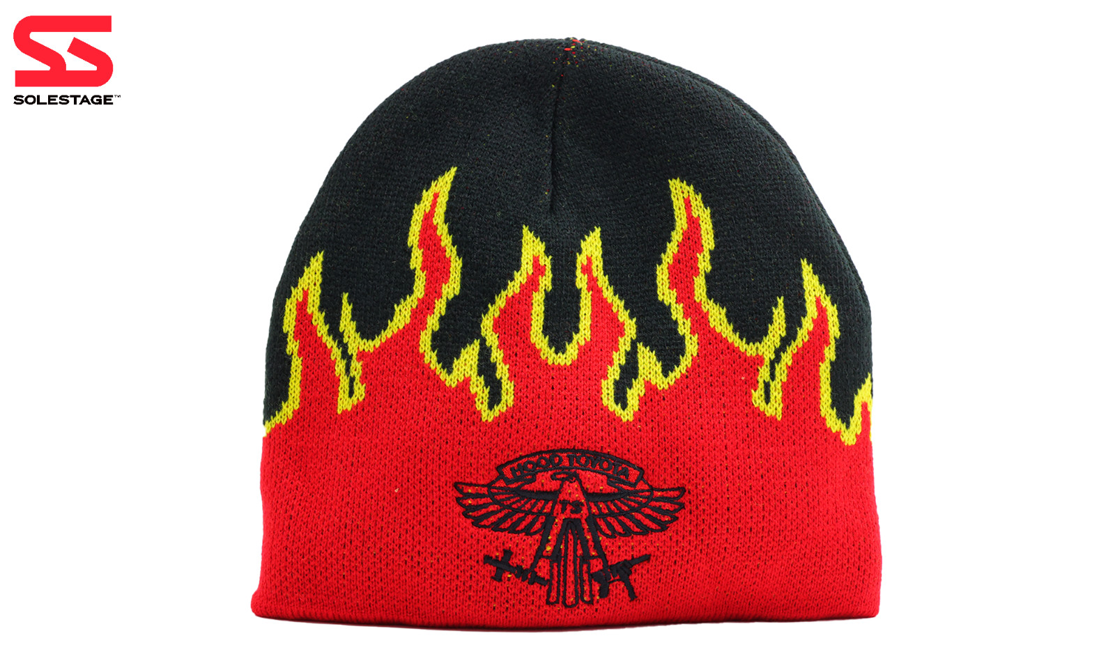 Travis Scott Cactus Jack Hood Toyota Flame Logo Beanie (CJ-BN01-HTB) One Size