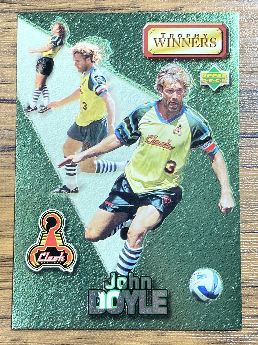 Upper Deck Bandai MLS Card 1997 John Doyle San Jose Clash Trophy