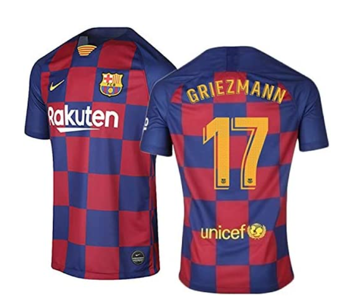 NEW Nike Dry Fit Men's FC Barcelona Red and Blue Polyester