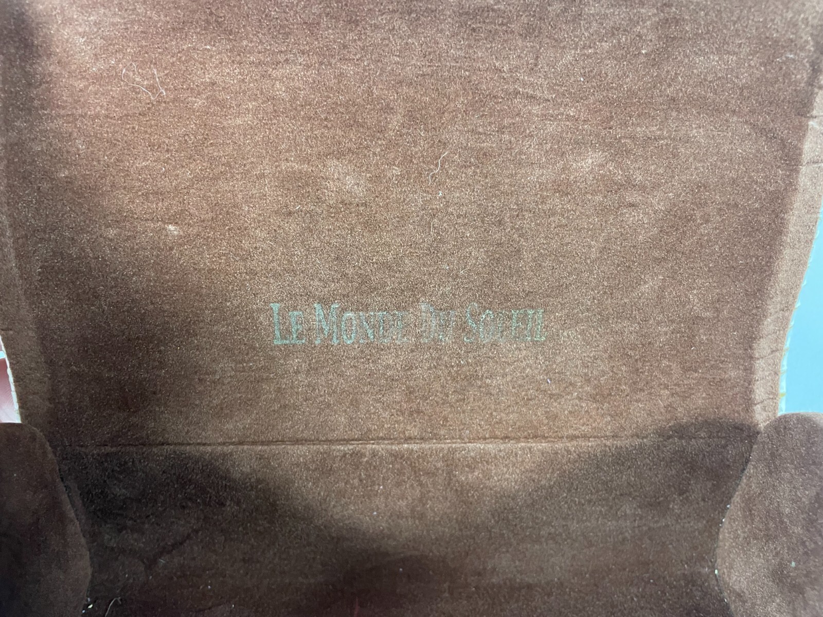 Le Monde Du Soleil White Python Embossed Clutch w… - image 5