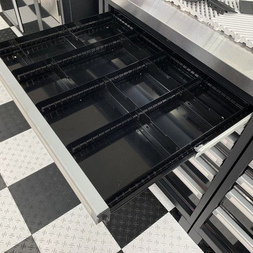 Modern Black Garage Pro Modules Organizer Multiple Drawer Divider Storage -GTDD - Picture 37 of 59