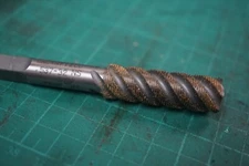 Lot of 2 Greenfield HSS 4 Flute Fast Spiral Bottoming Taps 17/32-32 NS