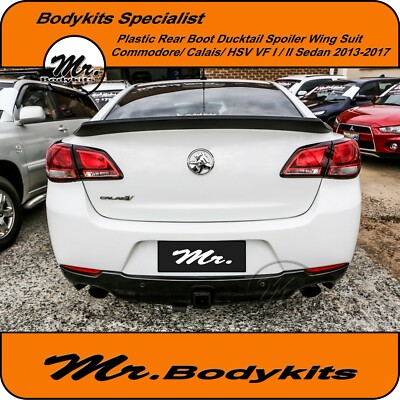 Mr Plastic Boot Spoiler Ducktail For VF Holden Commodore/Calais/SS/SV6/Evoke