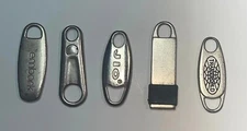 Lot of (5) Luggage Replacement Zipper Pulls