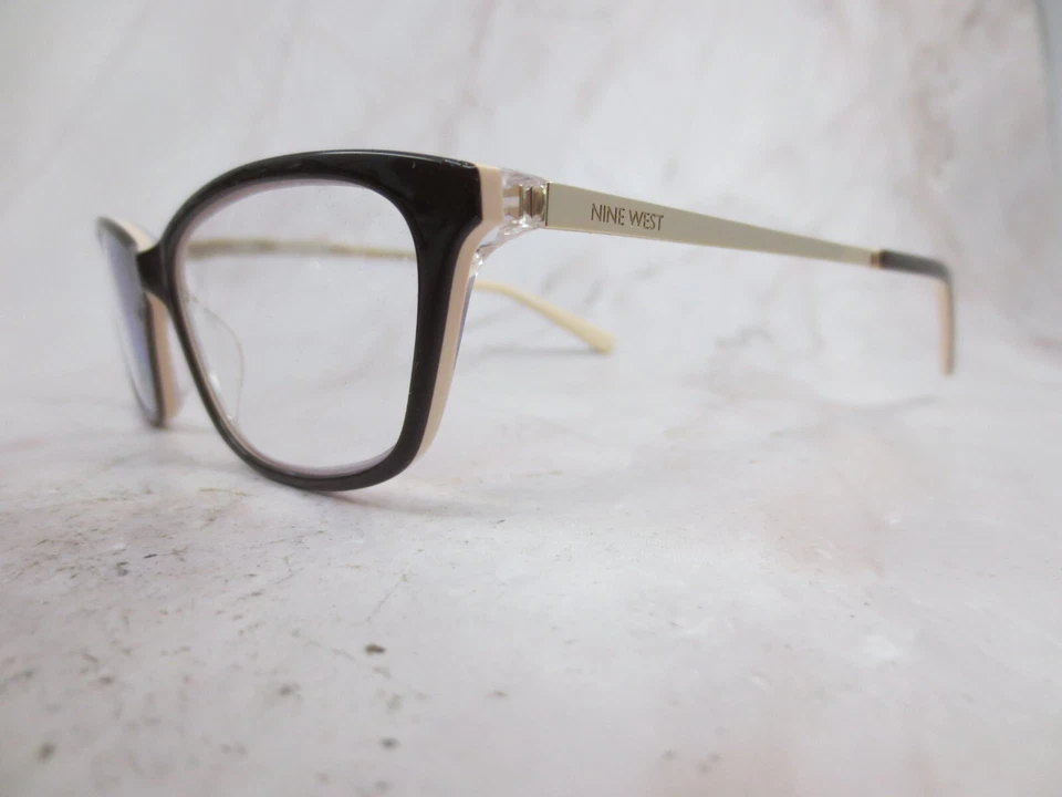 Marco de gafas Nine West NW5157-254 para mujer borde completo de plástico granate 50-15-135 Foto 2 de 4