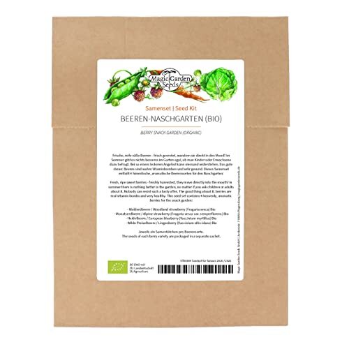 Giardino di bacche (Bio) - Set di semi con 4 bacche paradisiache e (X8K)