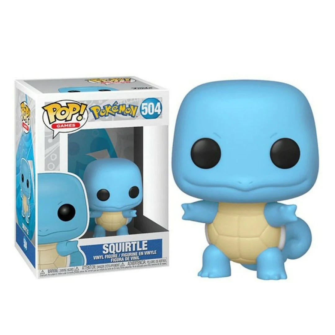 Funko POP! Games: Pokemon - Squirtle #504 Vinyl Figure