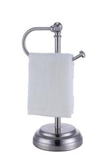 Heavy Weight Classic Decorative Metal Fingertip Towel Holder Stand for Bathro...