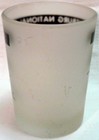 Vintage SOUVENIR FROSTED SHOT GLASS Gettysburg National Shrine ANCHOR HOCKING — photo 4