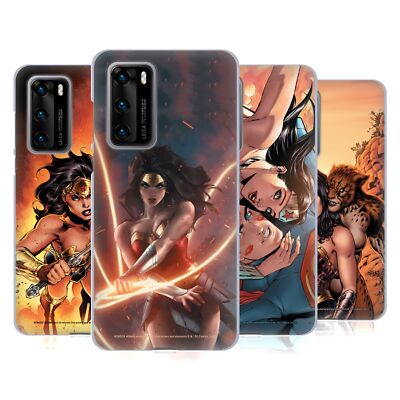 OFFICIAL WONDER WOMAN DC COMICS COMIC BOOK COVER GEL CASE FOR HUAWEI PHONES 4