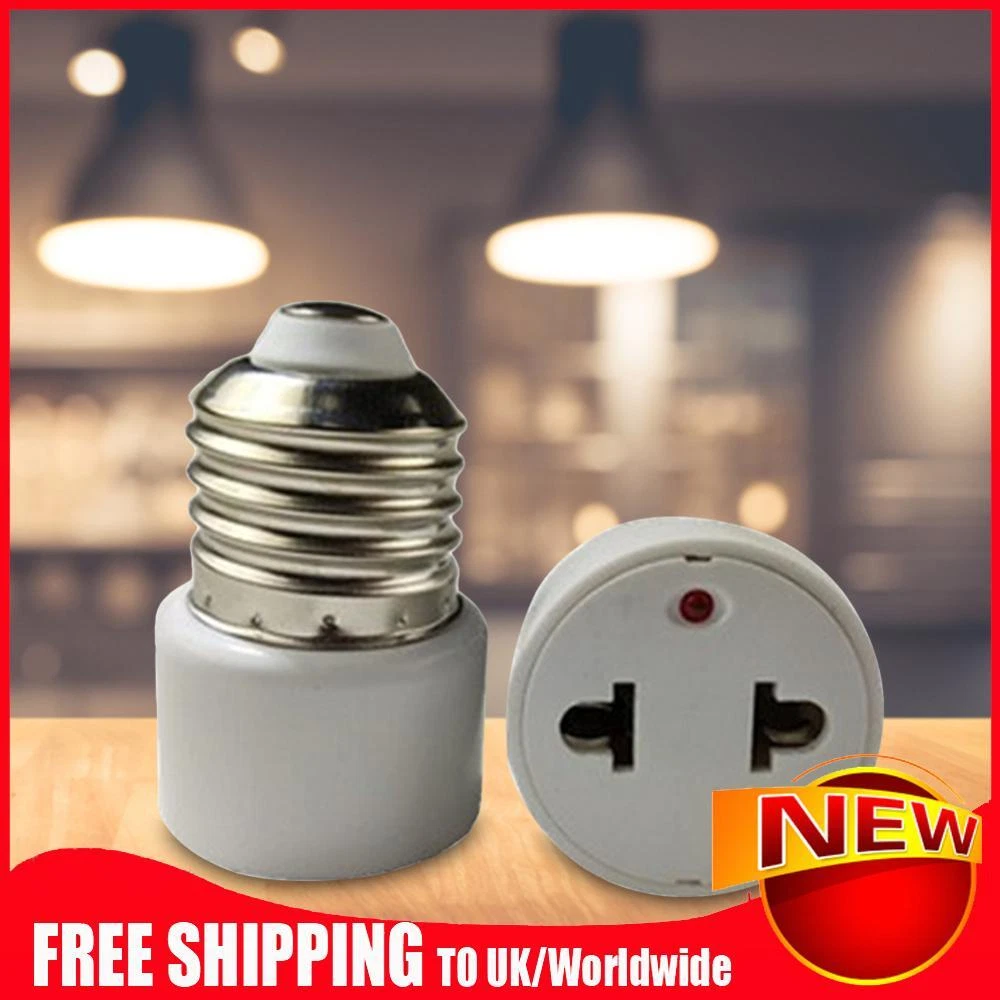 E27 socket on sale with plug