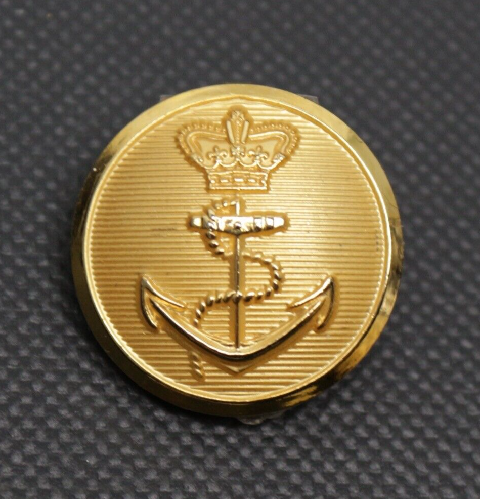 London Badge & Button Co Blazer Button Anchor Golden Brass London Badge & Button Co Blazer Button Anchor Golden Brass