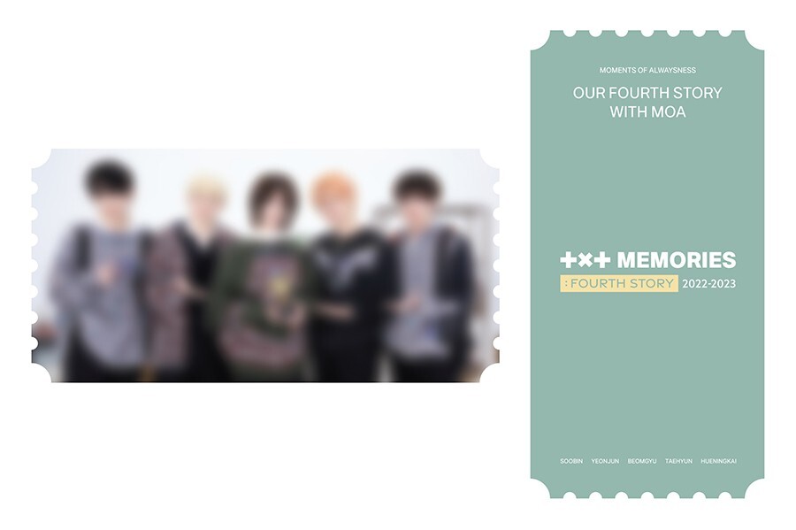 TXT [MEMORIES_FOURTH STORY] Digital Code+Book+Photo Set+Card Set+