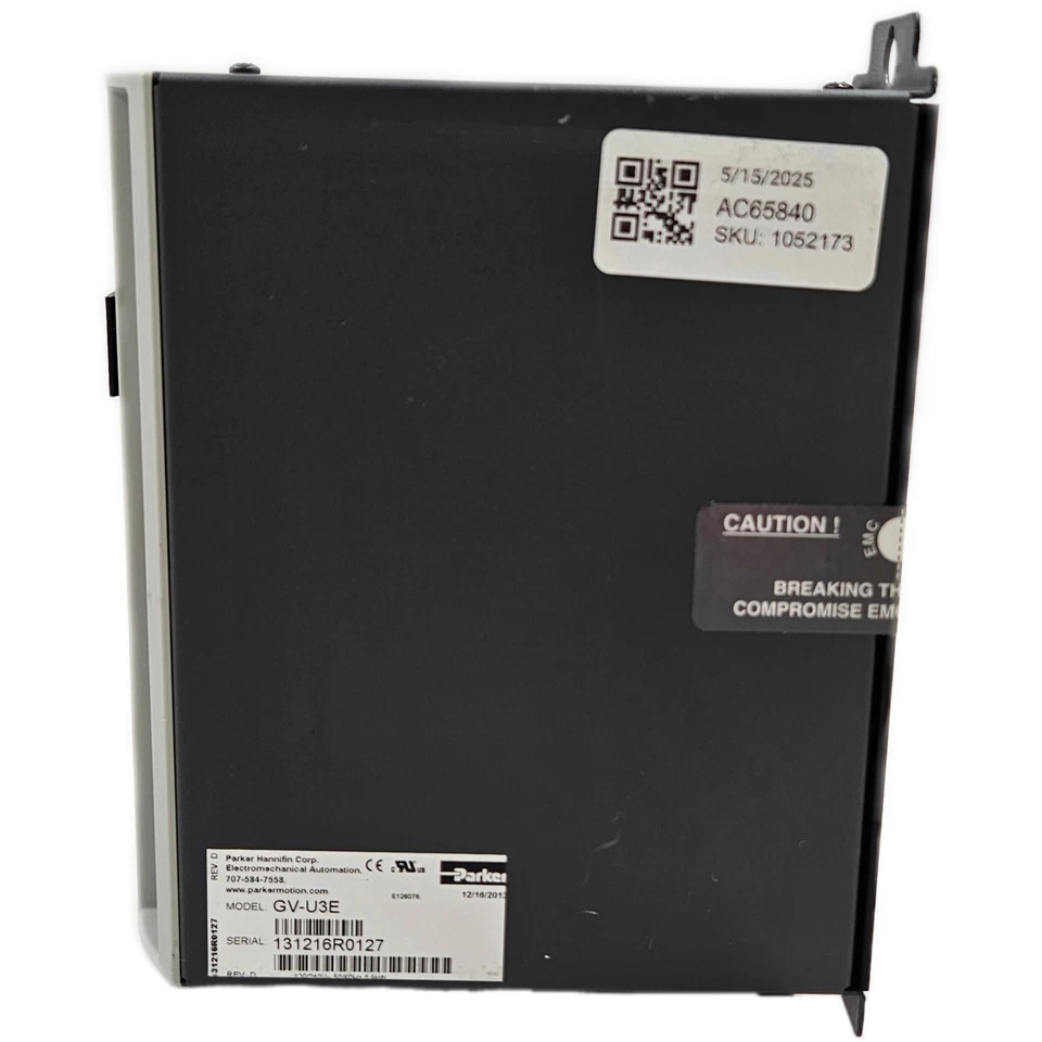 Parker Hannifin GV-U3E GV-U3/6/12 Compumotor Gemini Servo Drive Foto 3 de 4