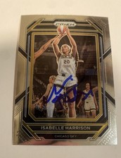 2023 Panini Prizm WNBA Isabelle Harrison Autographed Card Chicago Sky TC1936