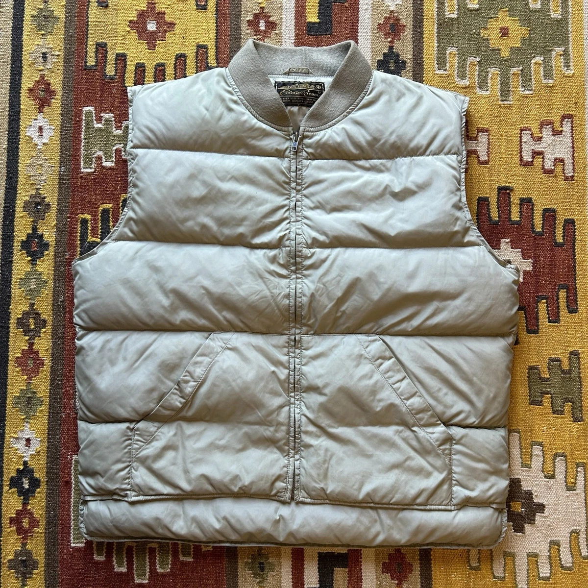 Vintage Eddie Bauer Down Vest Indiana Men