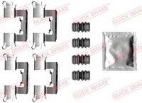 ZubehöRkit, Scheibenbremsbelag Quick Brake 109-0062 FüR Opel Mazda