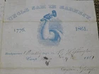 1861 Civil War Soldier's Letter Camp Barry 1st Artillary Wash D.C. ILLUSTRATED