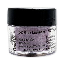 Jacquard Pearl Ex Pigment Powder 3 Grams Grey Lavender - Loose Mica Powder for
