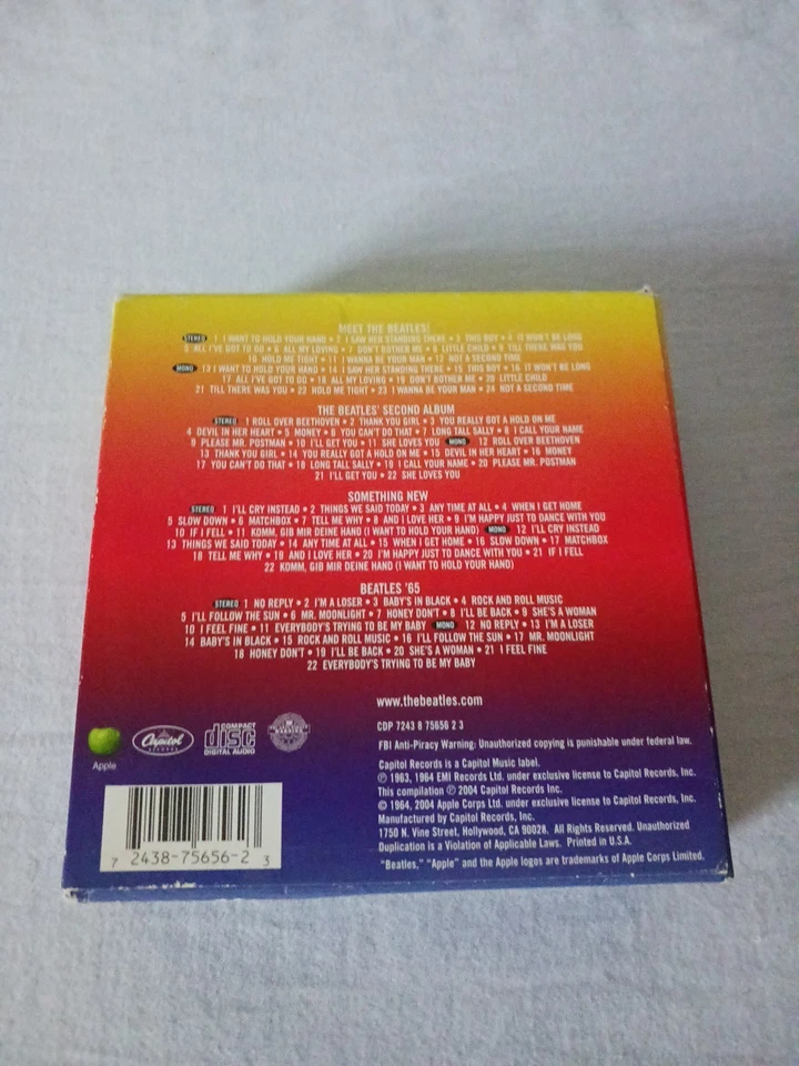 THE BEATLES - Complete CD Box Set - Capitol Albums Vol. 1 2004 - EUC - Image 2 of 4