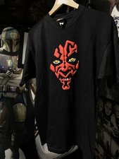 Vintage 90  s Darth Maul Ep 1 T-Shirt Vtg Star Wars Movie Tee Medium