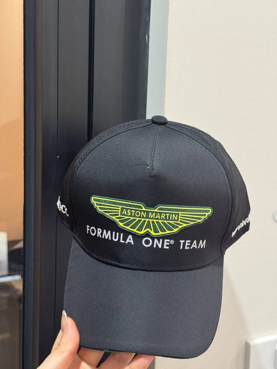 New Aston Martin F1 Team Racing Cap Adjustable Curved Brim Hat