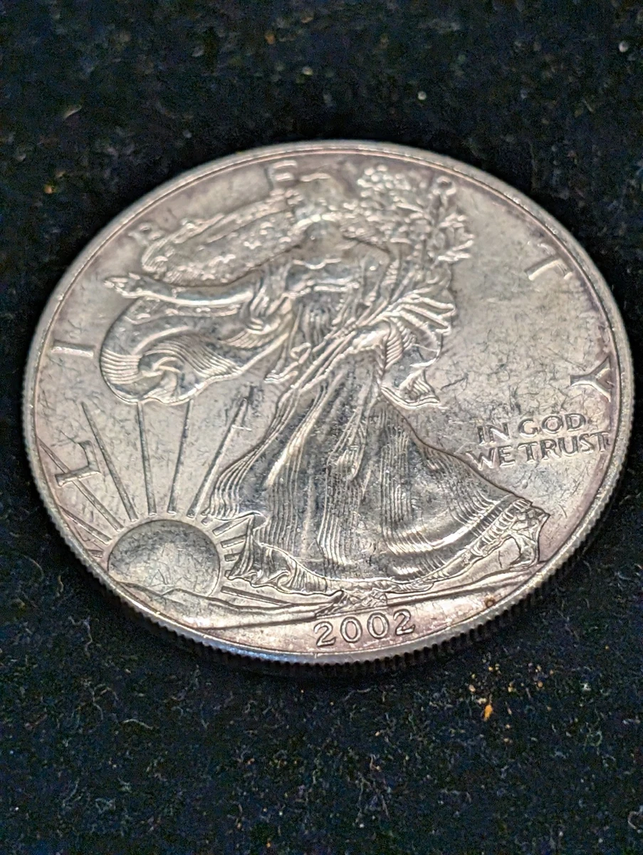 American Eagle Uncertified 2002 Silver Bullion Coins for sale | eBay