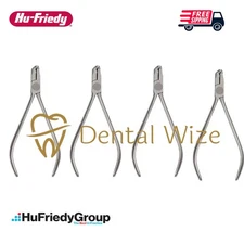 4 Hu-Friedy Universal Cut & Hold Distal End Cutter Pliers Long Handle 678-101L