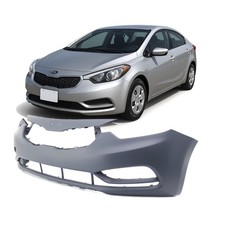 2014-2016 Kia Forte EX LX SX Primed Front Bumper Cover KI1000163 86511A7000