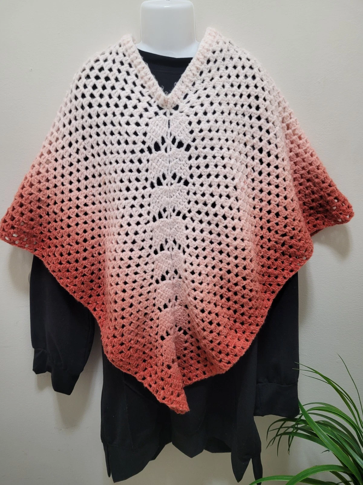 handmade scarf crocheted