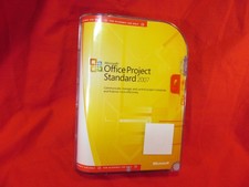NEW SEALED MICROSOFT OFFICE PROJECT STANDARD 2007 FOR ACADEMIC USE