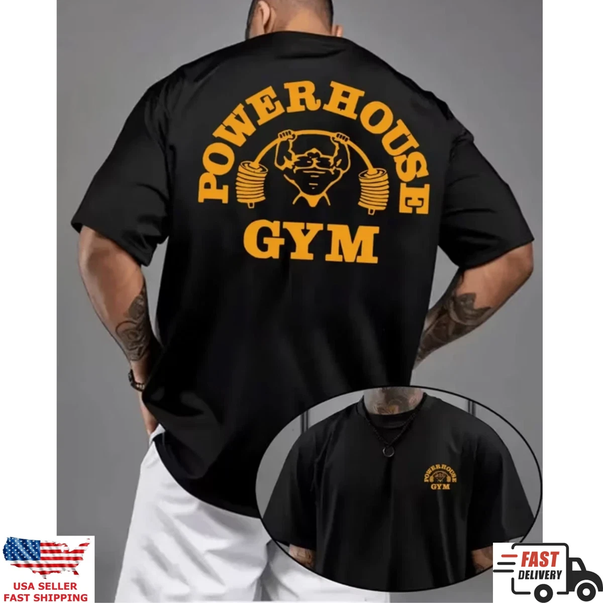 PowerHouse Gym Indiana Men's T-Shirts for sale - eBay
