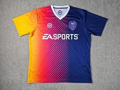 EA Sports FIFA 18 FUT Jersey Men's XL ESports Gaming Soccer Collector Kit RARE