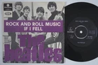 BEATLES Rock And Roll Music STUNNING SLEEVE Sweden 45 PURPLE VARIANT swedish